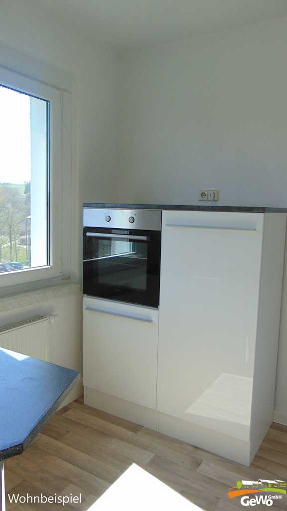 Küche in Richtung Fenster